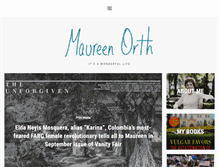 Tablet Screenshot of maureenorth.com